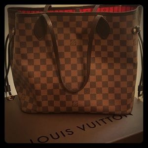 Louis Vuitton Neverfull Damier Ebene